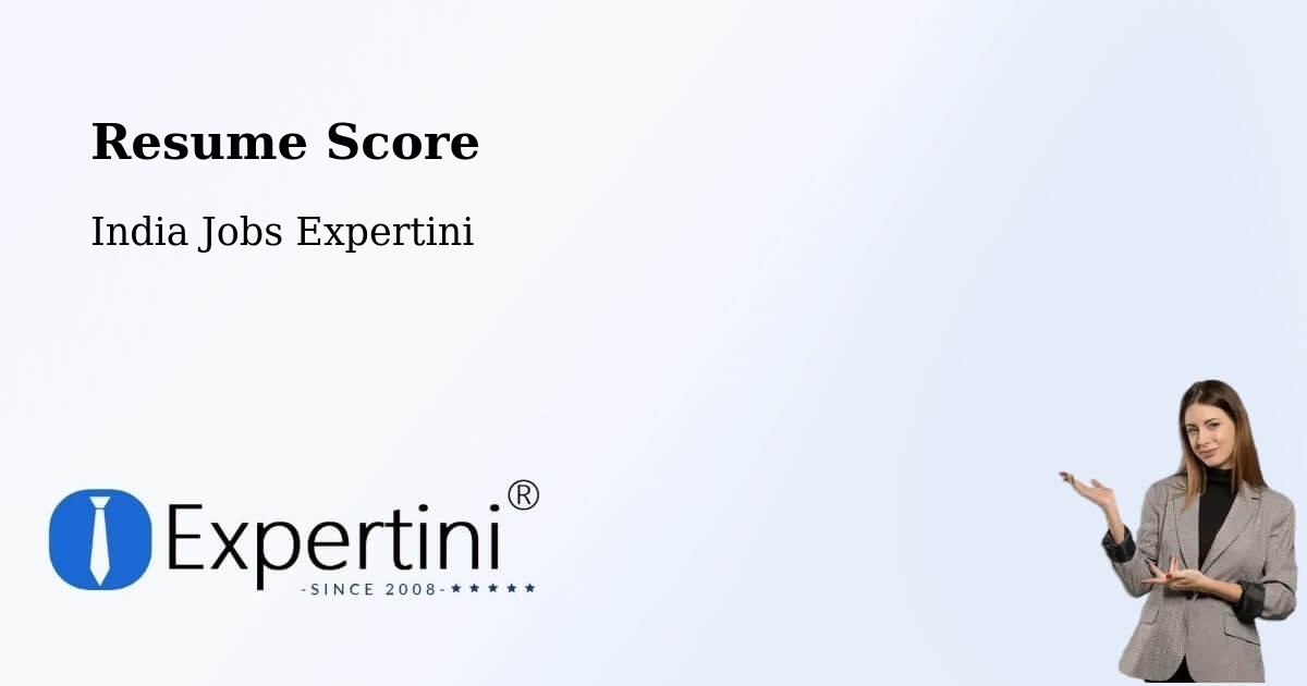 Resume Score & Job Description Match Tool – Dhing - India Jobs Expertini